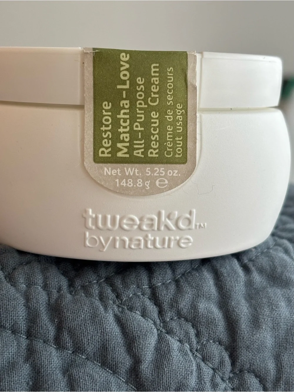 Tweak’d by Nature Restore Matcha-Love Rescue Cream 5.25 oz Sealed BRAND NEW